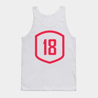 David Malukas Racing Shield Tank Top